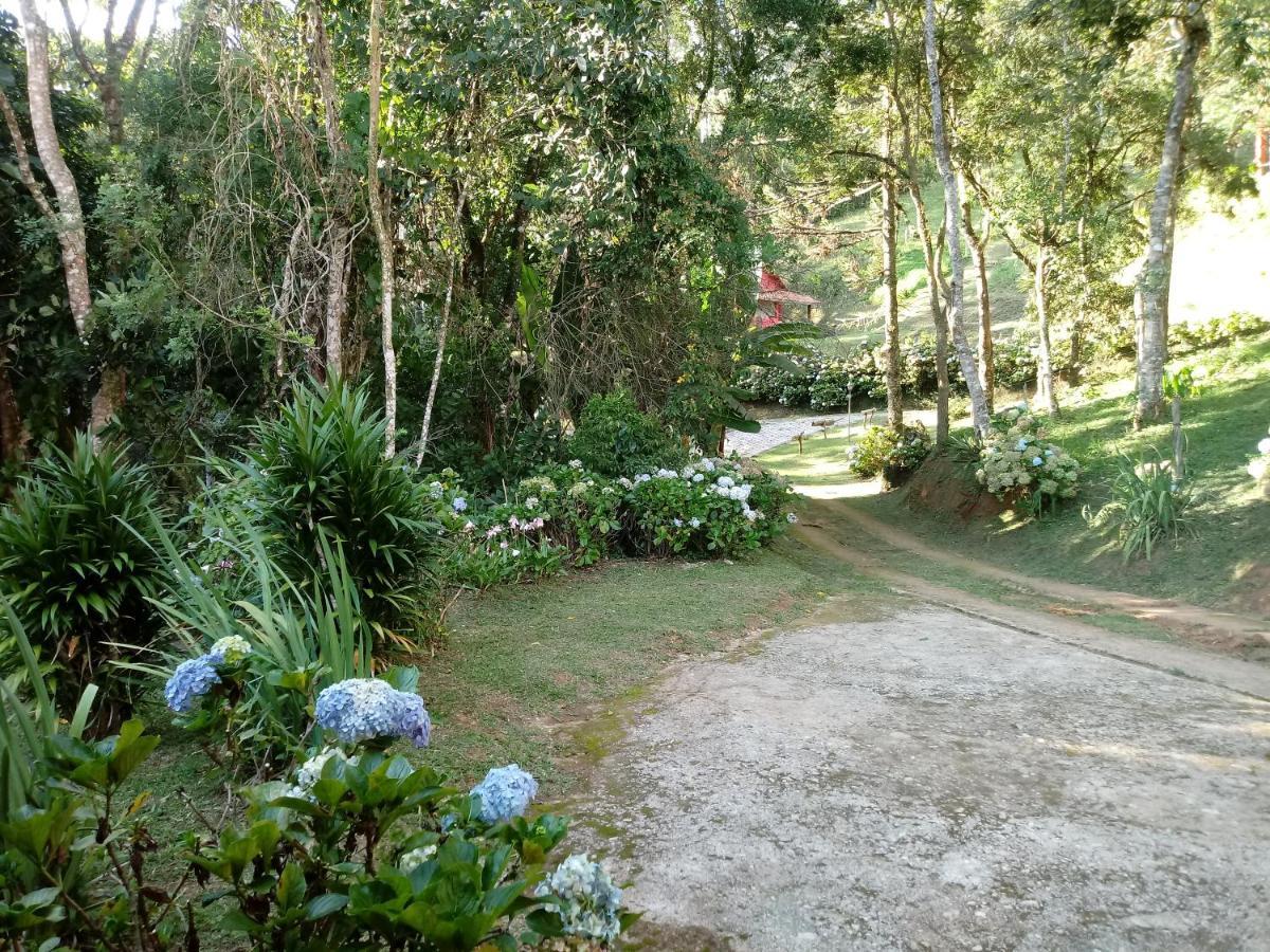 Sítio das Hortênsias Chalés Conceição do Ibitipoca Exterior foto