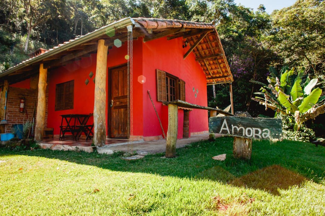 Sítio das Hortênsias Chalés Conceição do Ibitipoca Exterior foto